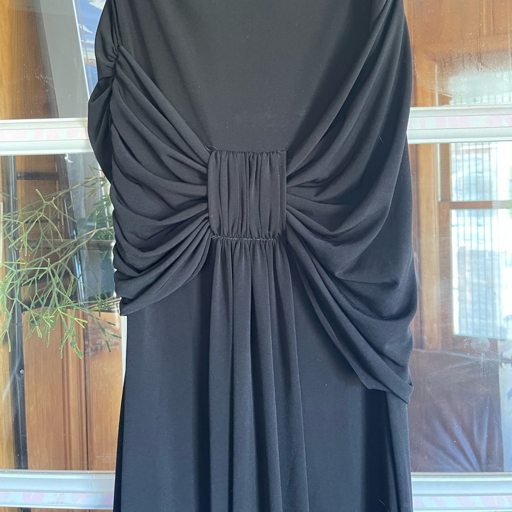 Black elegant prom dress - Picture 5 of 7